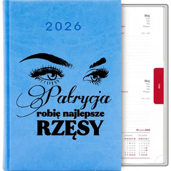 Kalendář Knižní kalendář 2026 A5 modrý