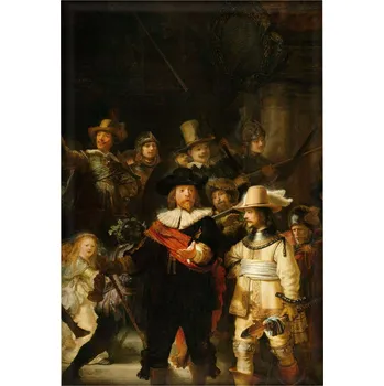 Obraz Magnet noční hlídka Rembrandt
