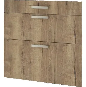 Kuchyňská skříňka Skříňkové dveře BE SMART Modern XL C 80 3Z dub halifax