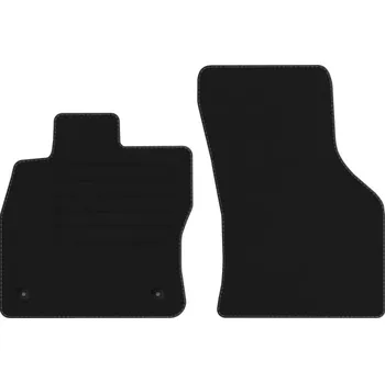 autokoberec Velurové autokoberce s upevněním v sadě Edecor