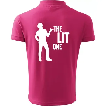 Pánská košile Bachelor party - The lit one - Polokošile pánská Pique Polo 203 - L ( Purpurová )