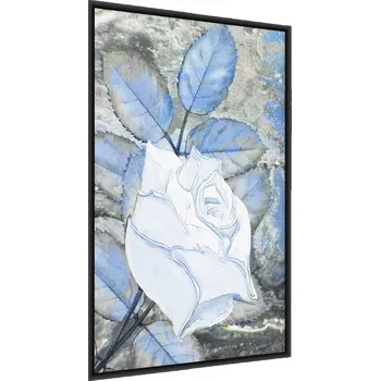 Obraz Plakát KVĚT Růže Listy Abstrakce Příroda 50x70