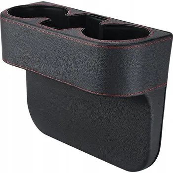 Držák na kelímky do auta do mezery mezi sedadla – černý