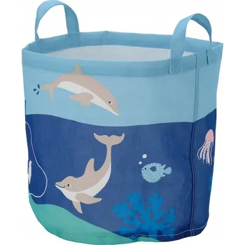 Obraz IKEA BLAVINGAD Taška na hračky s motivem oceánu, 42 cm