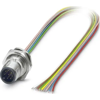 Phoenix Contact SACC-DSI-M12MS-8CON-M16/0,5 vestavný zástrčkový konektor pro senzory - aktory, 1419687, piny: 8, 0.50 m, 1 ks