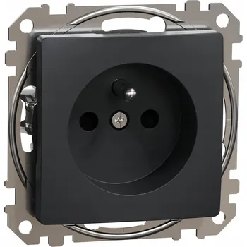 Elektrická zásuvka Schneider Electric Sedna Design Elektrická zásuvka černá