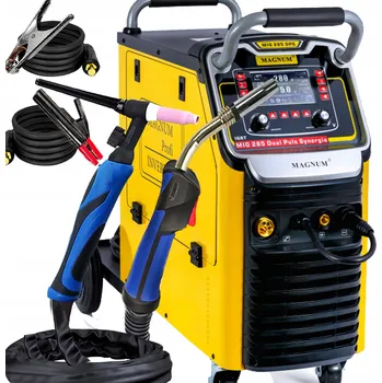 Svářečka Invertorová svářečka MIGOMAT MIG MAG 400V synergická Magnum MIG 285 Dual Puls