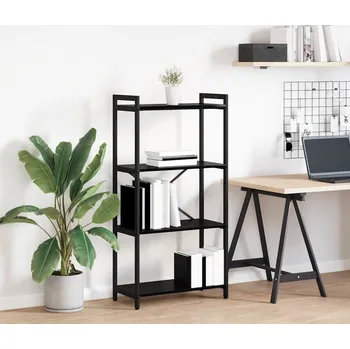 Knihovna vidaXL Knihovna Černý dub 40 x 30 x 85 cm kompozitní dřevo [868389]