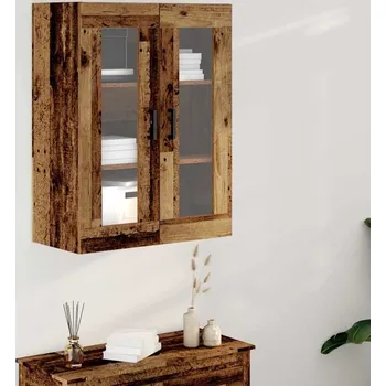 Komoda vidaXL Nástěnná skříňka Staré dřevo 69,5 x 34 x 90 cm kompozitní dřevo [862168]