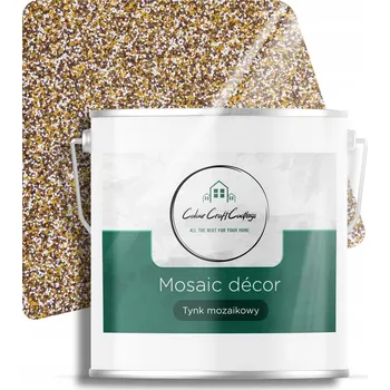 Omítka Mozaiková omítka Colour Craft Coatings M62 Hnědo-hořčicová 7 kg