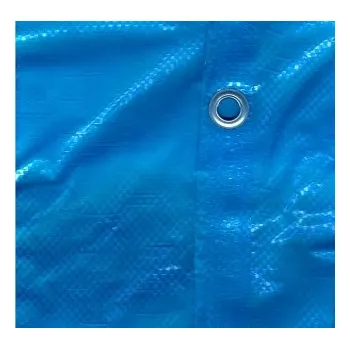 Krycí plachta Plachta zakrývací kašírovaná 140g/m2 s oky Modrá - NA MÍRU