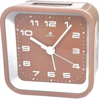 Budík Budík Quartz PERFECT 2469 s alarmem, podsvícením a plynulým chodem