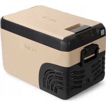 Chlazení Kompresorová lednice Yolco KX30 Sand s Bluetooth