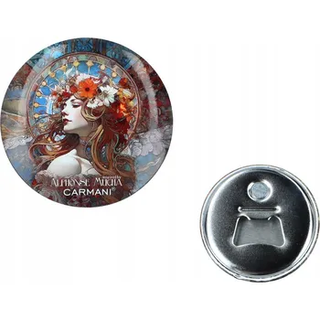 Obraz Otvírák s magnetem – inspirovaný tvorbou A. Muchy (CARMANI)