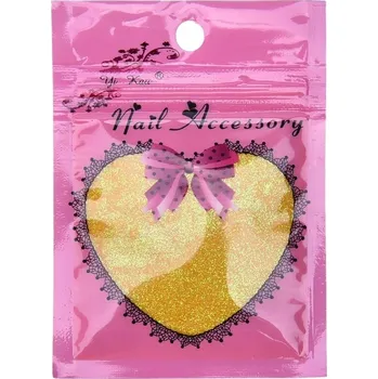 Efekt Mořské Panny Prášek na Nehty Velký Zlatý 10g