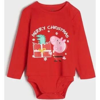 Chlapecké oblečení Sinsay - Body Peppa Pig - červená - ZF717-33X - ZF717-33X-74-1