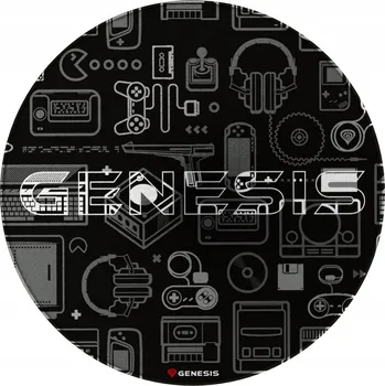 Obraz Ochranná podložka Genesis 100 x 100 cm černá