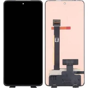 LCD display + dotyková deska + přední kryt pro Motorola Moto G56, black oyster (Service Pack)