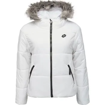 Dámská bunda Dámská oversize prošívaná bunda Lotto LOOSIE XL Bílá, Šedá, Černá