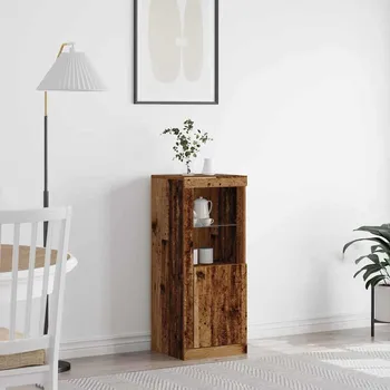 Komoda vidaXL Servírovací skříň Staré dřevo 41 x 37 x 100 cm Kompozitní dřevo [863039]