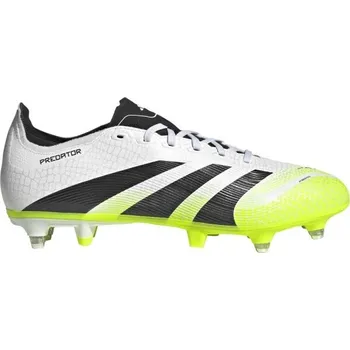 Kopačky Pánské kopačky adidas PREDATOR LEAGUE SG 7 Bílá, Černá, Světle zelená