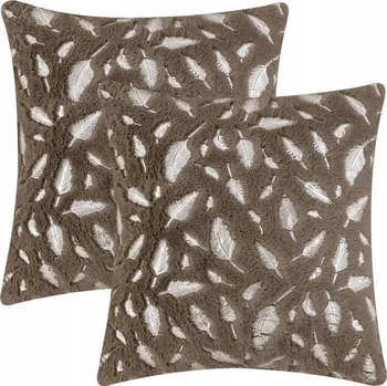 Povlak na polštářek MIULEE Sada 2 Povlaků na Polštáře z Umělé Kožešiny, 30 x 50 cm