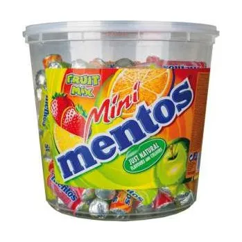 Bonbon Dražé Mentos mini - se žvýkací náplní, mix 120x 10,5 g