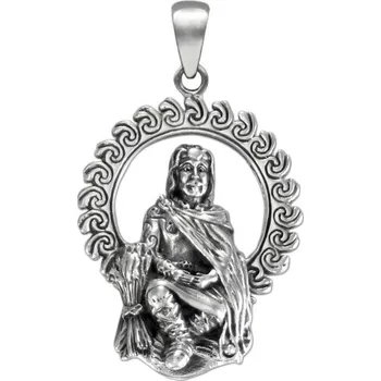 Přívěsek Keltský Bůh Lugh, stříbrný přívěsek Ag 925/1000