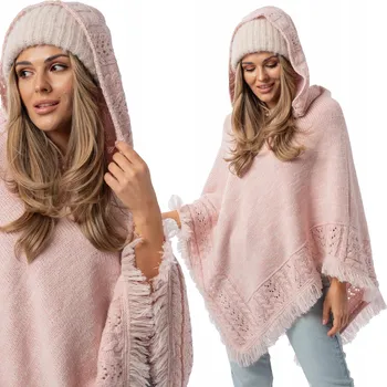 Dámský svetr Setin dámský svetr růžový oversize do půlky stehen univerzální velikost