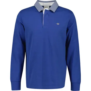 Pánská košile POLOKOŠILE GANT REG CHAMBRAY HEAVY RUGGER RICH BLUE