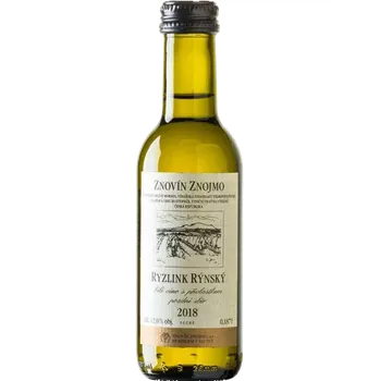 Víno Znovín Ryzlink rýnský Pozdní sběr 2021 0,187 l