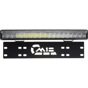 Přídavný světlomet LED rampa s pozičním světlem pod SPZ, 18x3W, 380mm, ECE R112, STM WL-60SPZ