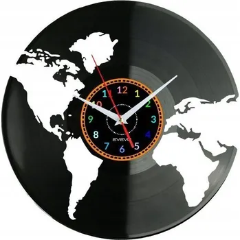 Hodiny Nástěnné hodiny Evevo černé 30 cm
