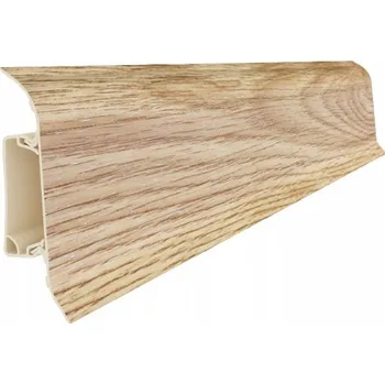 Lišta Vilo PVC 1 x 55, délka 250 cm, dub