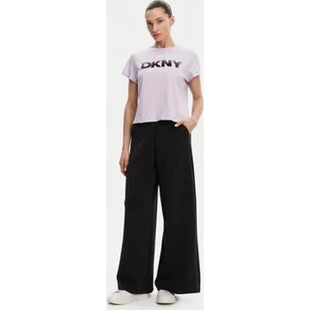 Dámské oblečení DKNY Sport T-Shirt DP4T1035 Fialová Regular Fit L