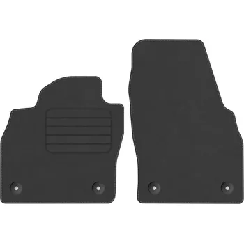 autokoberec Velurové autokoberce s upevněním v sadě Edecor