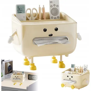 ZÁSOBNÍK NA PAPÍROVÉ KAPESNÍKY KRABIČKA PODAVAČ ORGANIZÉR KRABIČKA NA UBROUSKY