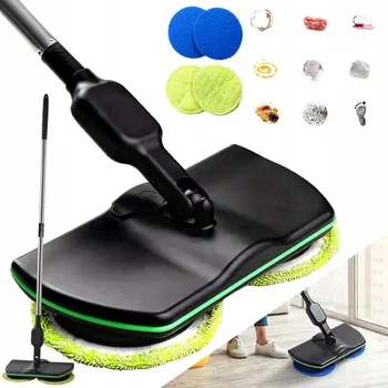 mop BEZDRÁTOVÝ ELEKTRICKÝ MOP, RUČNÍ ROTAČNÍ MOP NA ČIŠTĚNÍ PODLAH