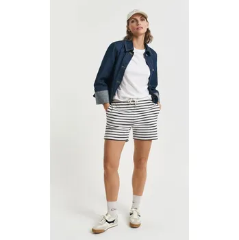Dámské kraťasy TEPLÁKOVÉ ŠORTKY GANT BRETON JERSEY SHORTS EVENING BLUE