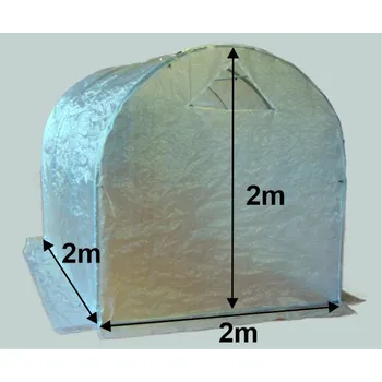 Fóliovník Náhradní plachta na zahradní fóliovník 2 x 2 x 2m (typ 10)