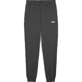 Pánské tepláky Puma ESSENTIALS 2 COLOR NO 1 LOGO SWEAT PANTS S Tmavě šedá, Bílá