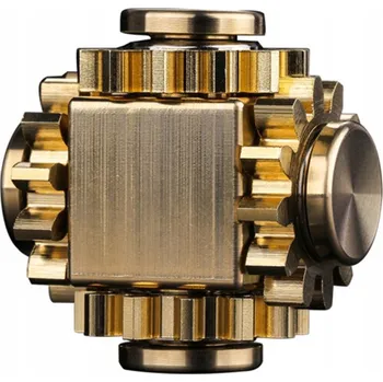 Hlavolam FIDGET SPINNER CUBE KOVOVÝ HRAČKA ANTISTRESOVÁ