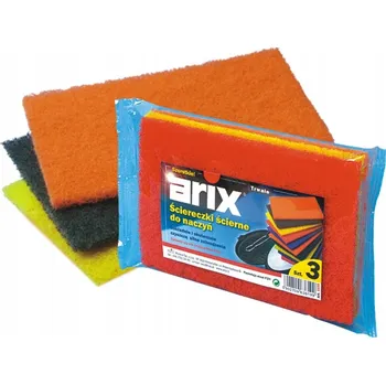 Utěrka Arix Splendelli Barevné abrazivní houbičky 3 ks T1222...