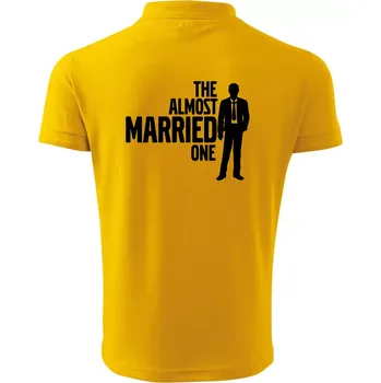 Pánská košile Bachelor party - The almost married one - Polokošile pánská Pique Polo 203 - 3XL ( Žlutá )