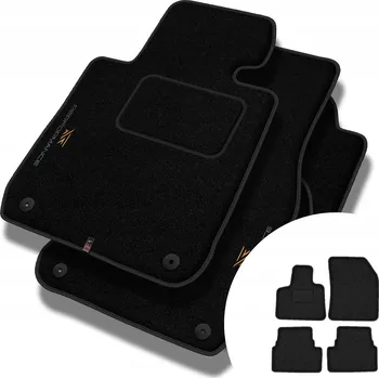 autokoberec Velurové autokoberce Motos 4 ks