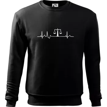 EKG soudce - Mikina Essential dětská - 146 cm/10 let ( Černá )