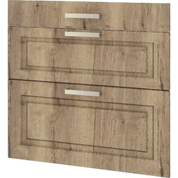 Skříňkové dveře BE SMART Rustic XL C 80 3Z dub halifax