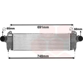 Motor automobilu Chladič turba VAN WEZEL 28004129