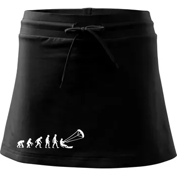 Dámská sukně Evoluce KITEBOARDING - Sportovní sukně - two in one - XL ( Černá )