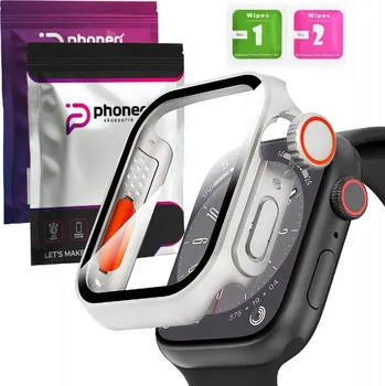Pouzdro na mobilní telefon 2v1 POUZDRO PHONEO pro APPLE WATCH 4 5 6 SE SE2 40MM + SKLO Čisticí hadříky V2